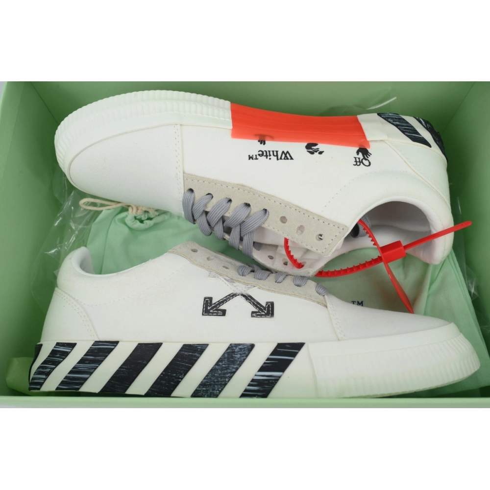 Off-White Vulc Sneaker White Black OWIA178R21LEA0010109