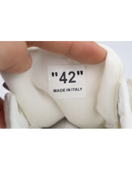 Off-White Vulc Sneaker White Black OWIA178R21LEA0010109