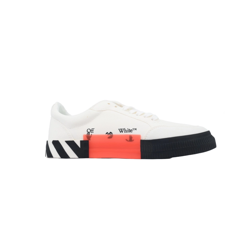 Off-White Vulc Low White Purple OMIA085R21FAB0010137