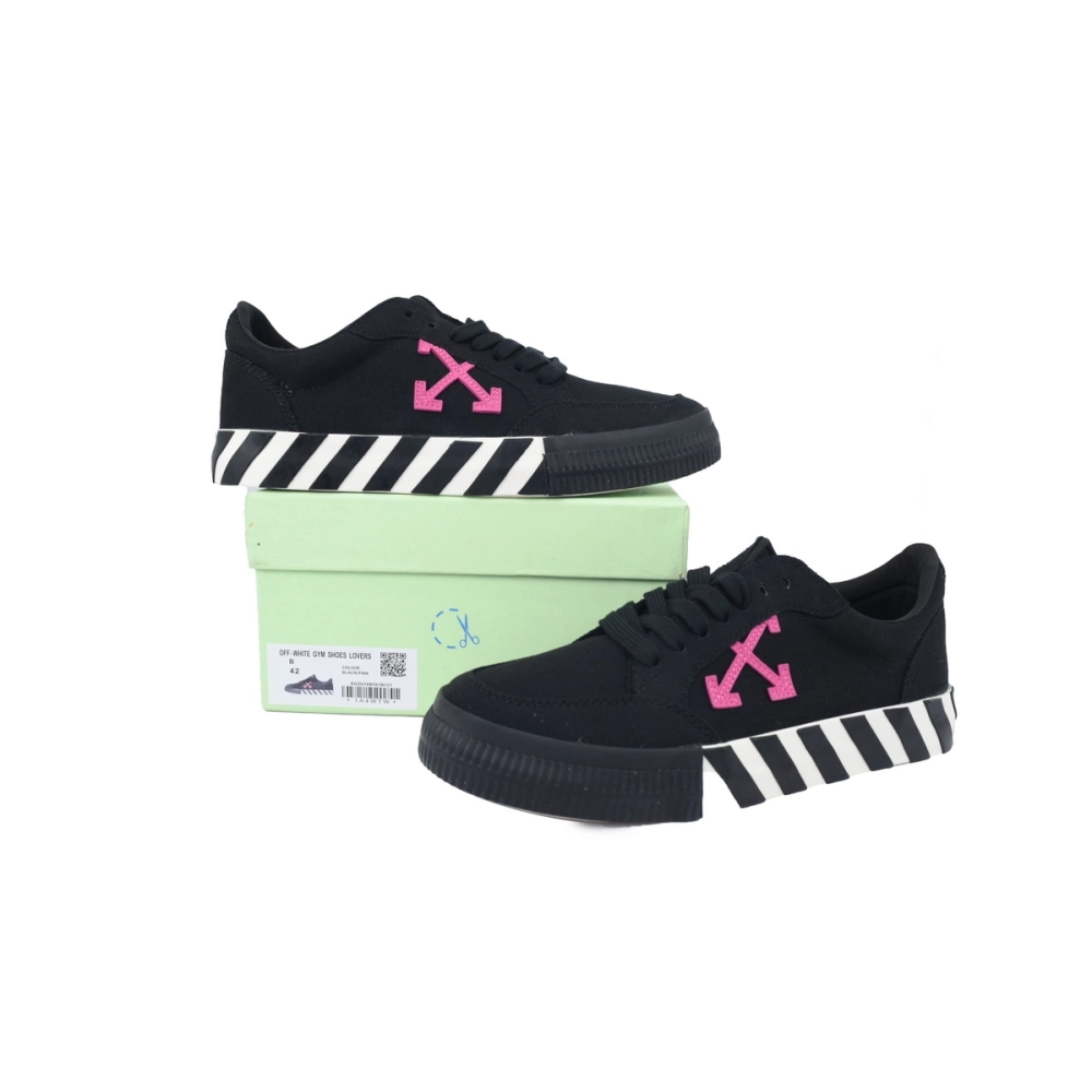 Off-White Vulc Low Black Violet OMIA085R20D330501029
