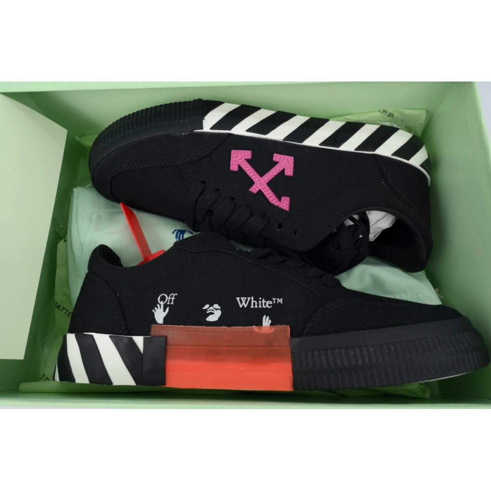 Off-White Vulc Low Black Violet OMIA085R20D330501029