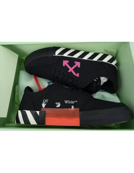 Off-White Vulc Low Black Violet OMIA085R20D330501029