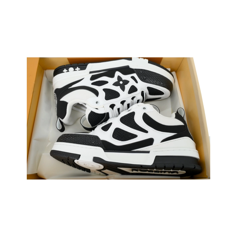 Louis Vuitton LV Skate Sneaker Black And White