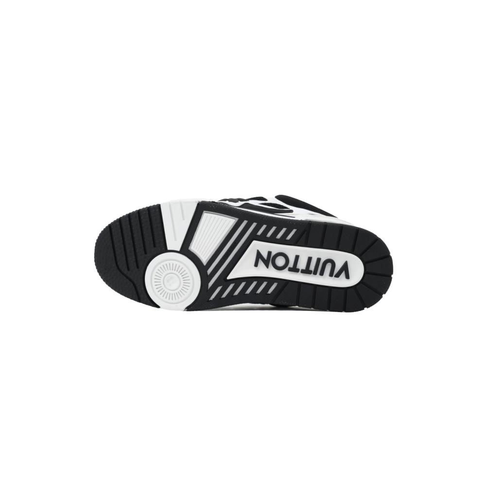 Louis Vuitton LV Skate Sneaker Black And White
