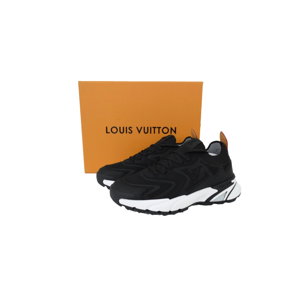 Louis Vuitton Runner Tatic Sneaker Black And White