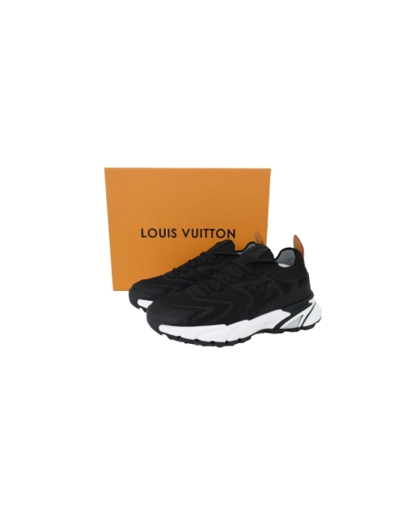 Louis Vuitton Runner Tatic Sneaker Black And White