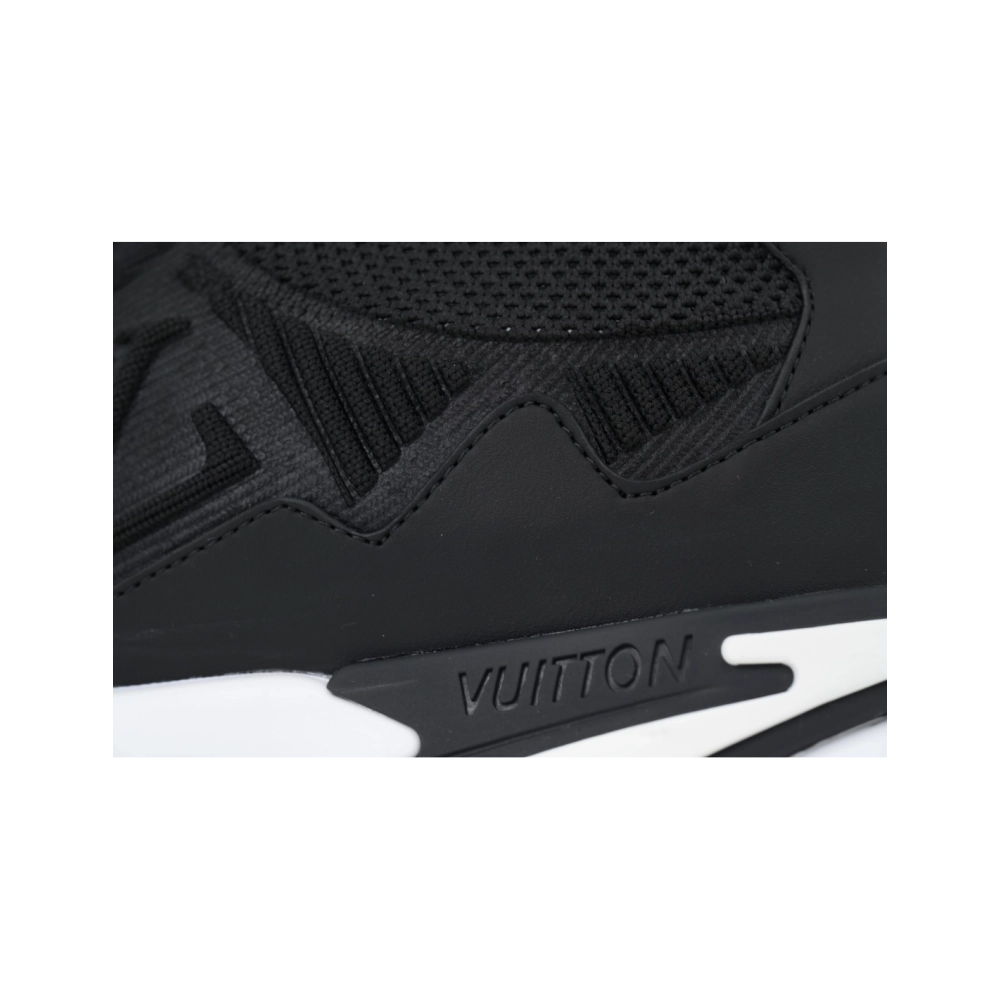 Louis Vuitton Runner Tatic Sneaker Black And White