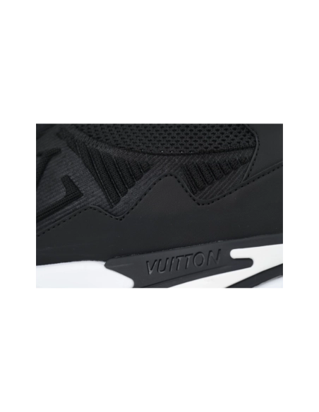 Louis Vuitton Runner Tatic Sneaker Black And White