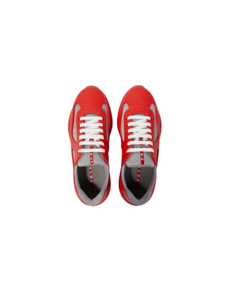 Prada Americas Cup Soft Rubber-Red 4E6500 3LLJ F0011