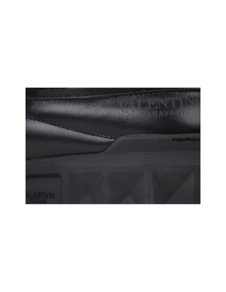 Valentino Garavani Low Top Chunky Sneakers Leather Black