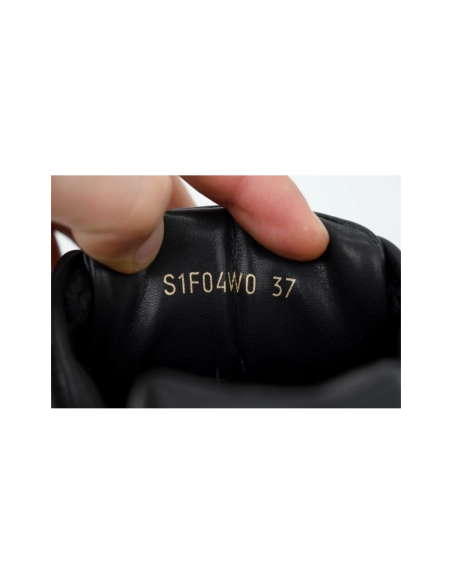 Valentino Garavani Low Top Chunky Sneakers Leather Black