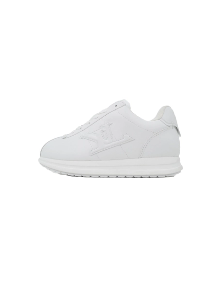 LV BUTTERSOFT Sneaker Lambskin/Plain Calf x Nigo All White