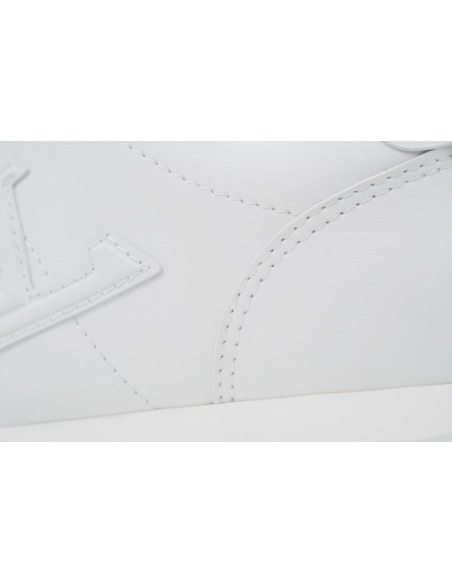 LV BUTTERSOFT Sneaker Lambskin/Plain Calf x Nigo All White