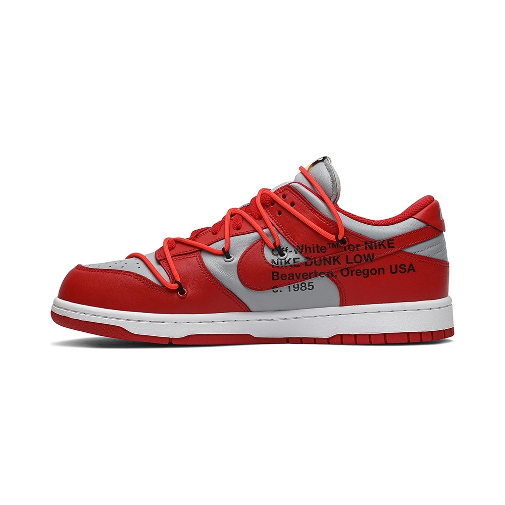 OffWhite x Dunk Low University Red,Dunk SB,NIKE SHOES Reps