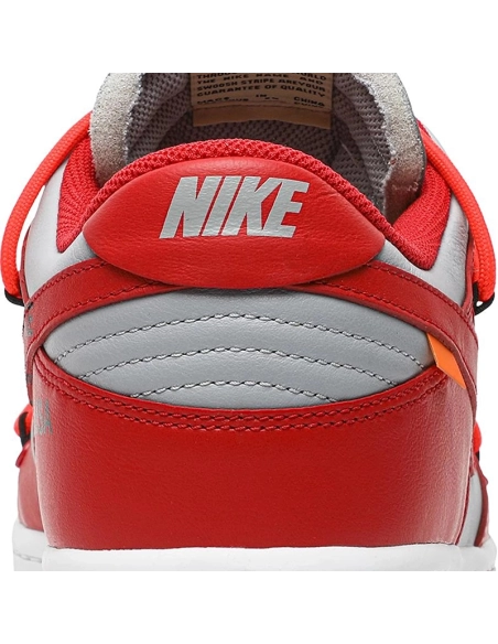 OffWhite x Dunk Low University Red,Dunk SB,NIKE SHOES Reps