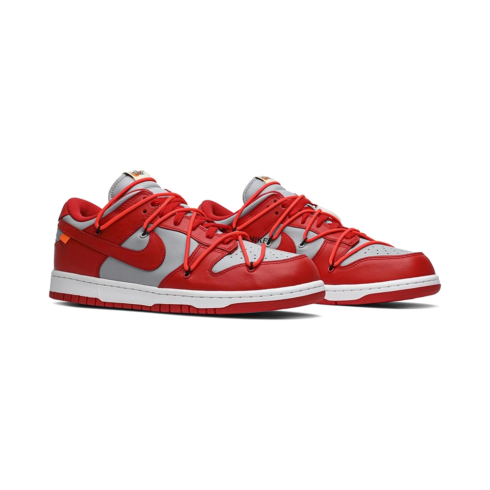 OffWhite x Dunk Low University Red,Dunk SB,NIKE SHOES Reps