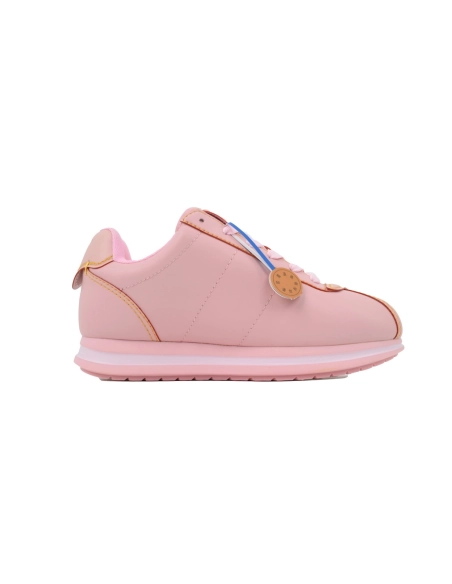 LV BUTTERSOFT Sneaker Lambskin/Plain Calf x Nigo Leather Pink