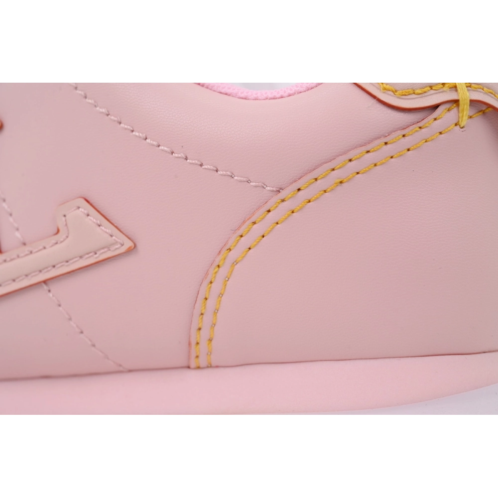 LV BUTTERSOFT Sneaker Lambskin/Plain Calf x Nigo Leather Pink