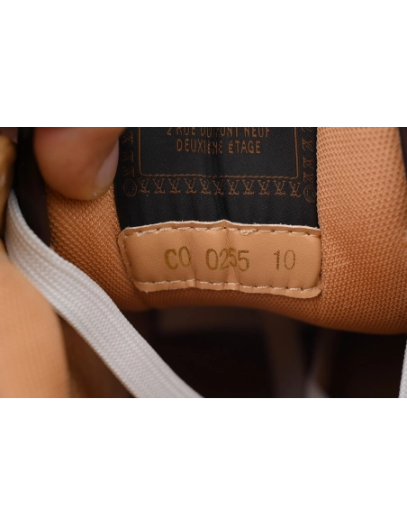 LV BUTTERSOFT Sneaker Lambskin/Plain Calf Leather Brown 1AIKVK