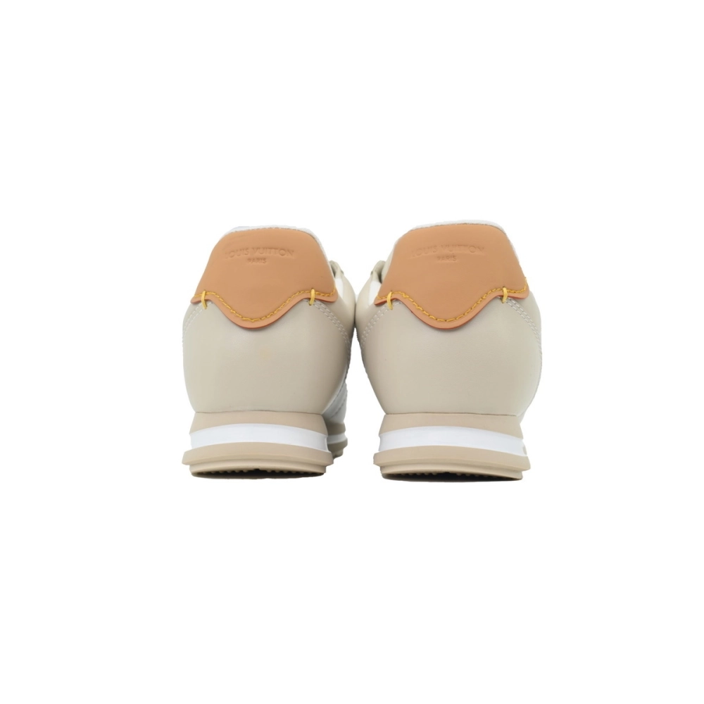 LV BUTTERSOFT Sneaker Lambskin/Plain Calf Leather Beige 1AIKJ4