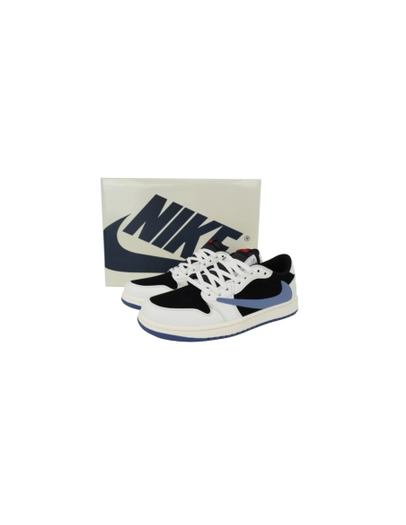 Travis Scott x Air Jordan 1 Low Low Hooked Black Jade DM7866-040