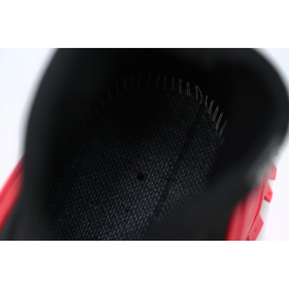 Moncler Trailgrip Knit High Top Sneakers Black Red