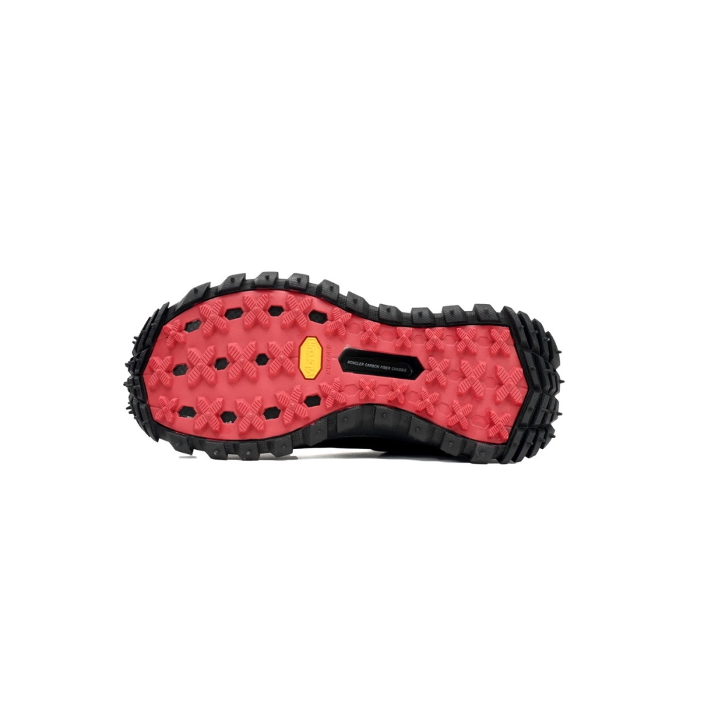 Moncler Trailgrip Knit High Top Sneakers Pure Black