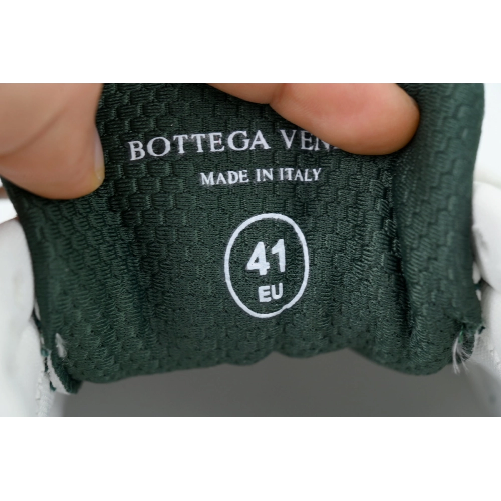 Bottega Veneta Orbit Dark Green Silver