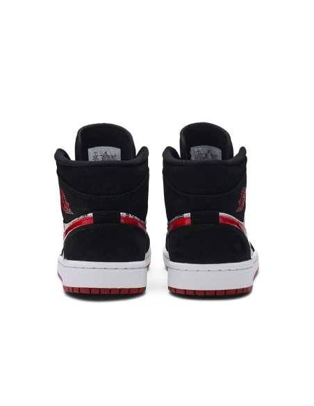 AIR JORDAN 1 MID SE NEWSPAPER 852542 061,AIR JORDAN 1 MID,Air Jordan