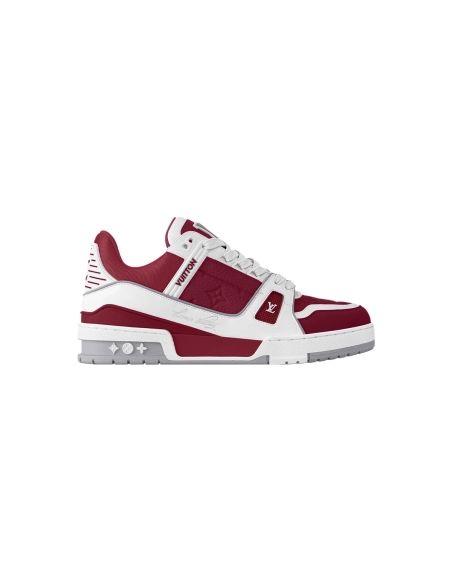 Louis Vuitton Trainer Sneaker Sari Red 1ADHT5