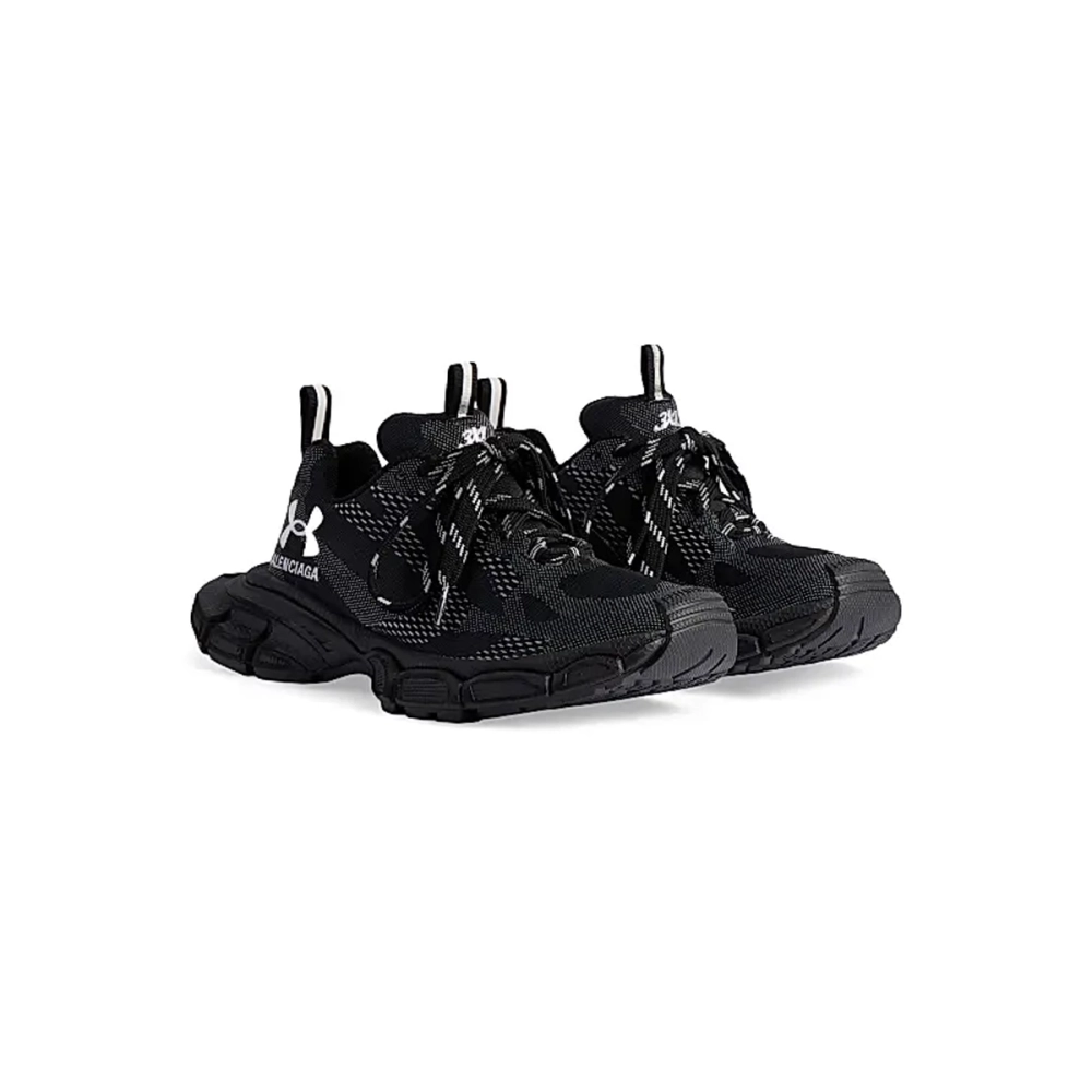 Balenciaga 3XL x Under Armour Knit Sneaker Black 814419 W3XUA 1090