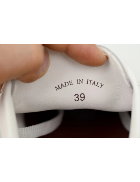 Loro Piana Tennis Walk Sneaker Suede Calf Split Beige