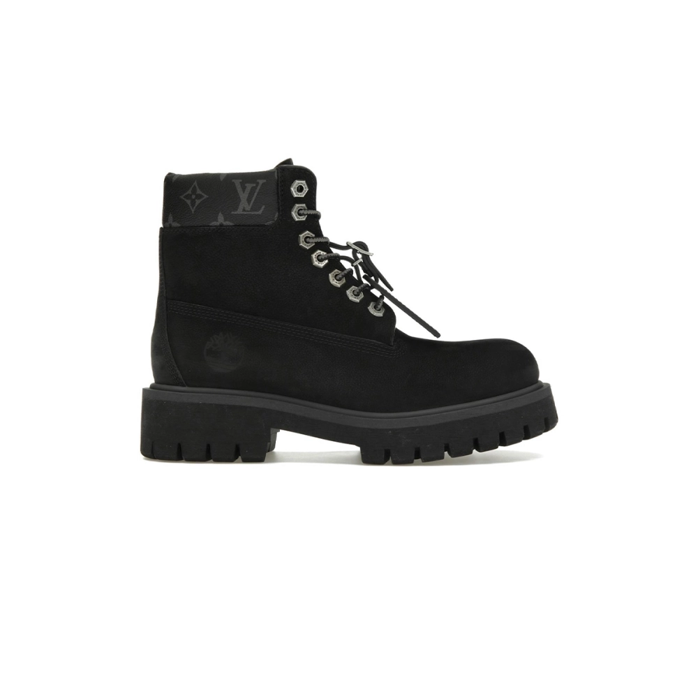 Louis Vuitton Timberland 6 Ankle Boot Black 1AD75A