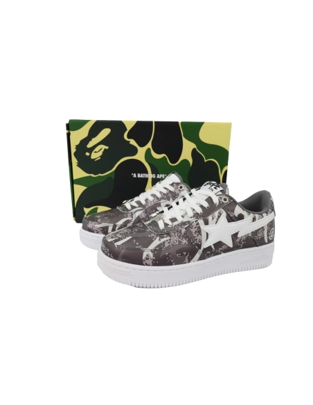 A Bathing Ape Bape Dark Gray Camouflage OZX-SHM931- 911P