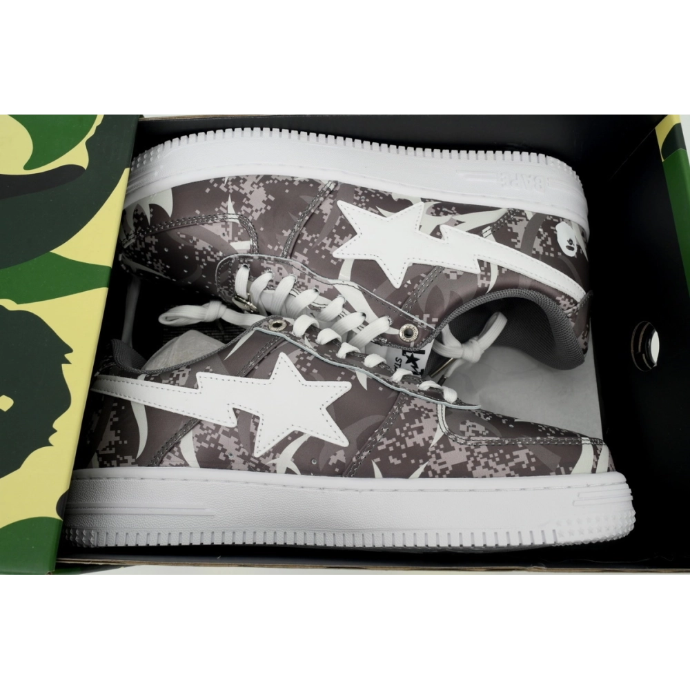 A Bathing Ape Bape Dark Gray Camouflage OZX-SHM931- 911P