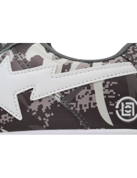 A Bathing Ape Bape Dark Gray Camouflage OZX-SHM931- 911P