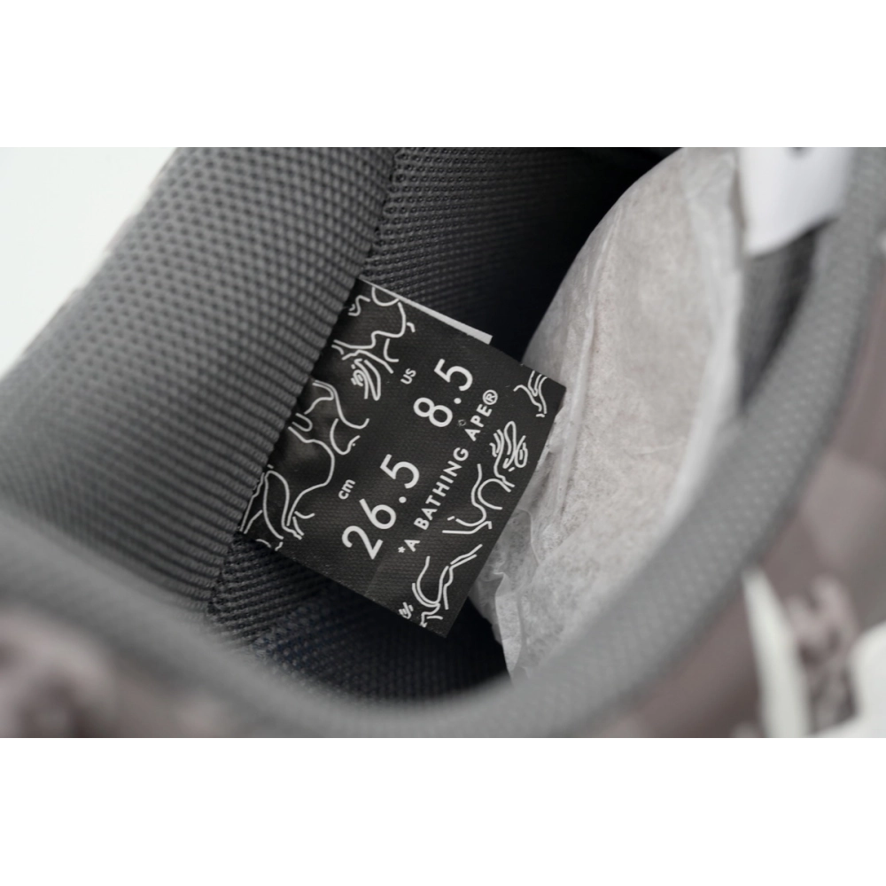 A Bathing Ape Bape Dark Gray Camouflage OZX-SHM931- 911P