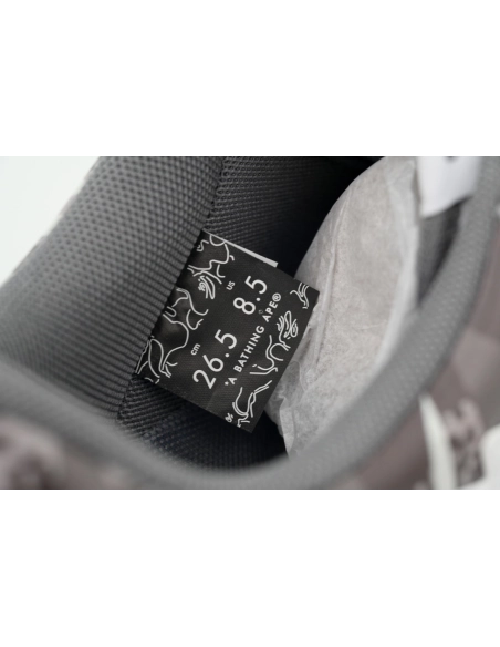 A Bathing Ape Bape Dark Gray Camouflage OZX-SHM931- 911P