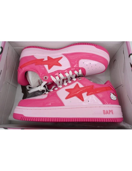 A Bathing Ape Bape Nine Red Cartoon 1H20-191-046 M