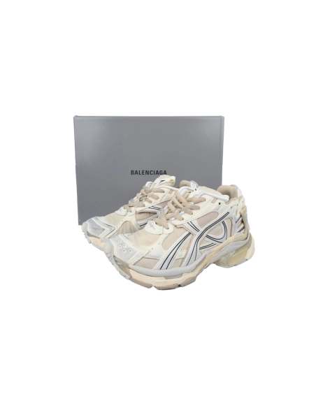 Balenciaga Runner Sneaker Beige Brown 772767 W3RNY 1205