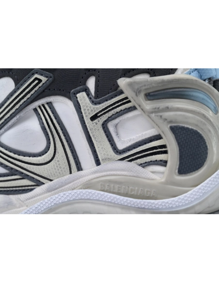 Balenciaga Runner Sneaker Silver White Black 772767 W3RNY 0623