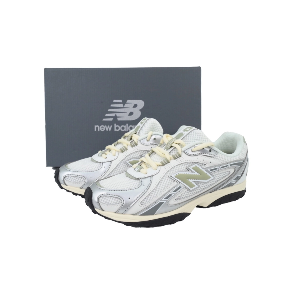 New Balance 204L Silver Metallic Sage Green U204LSWB