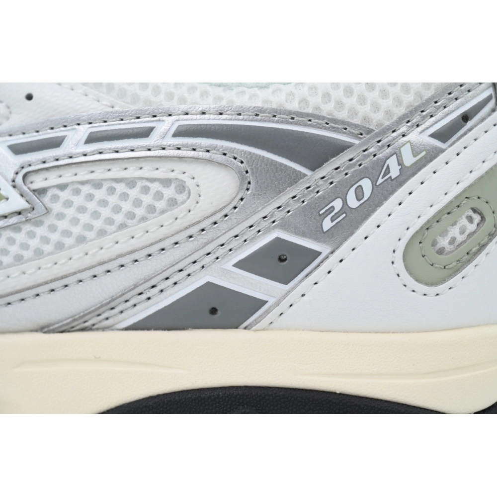 New Balance 204L Silver Metallic Sage Green U204LSWB