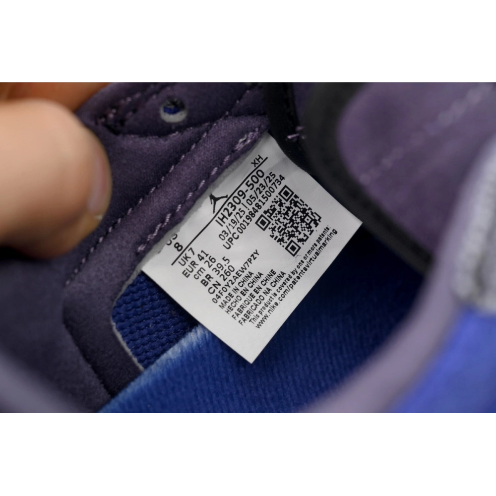 Zion Williamson x Air Jordan 1 Retro Low OG Voodoo Alternate IH2309-500