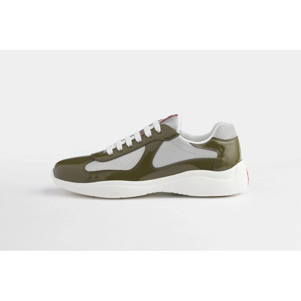 Prada Americas Cup sneakers Patent leather Brown
