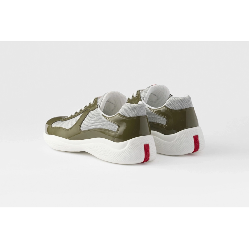 Prada Americas Cup sneakers Patent leather Brown