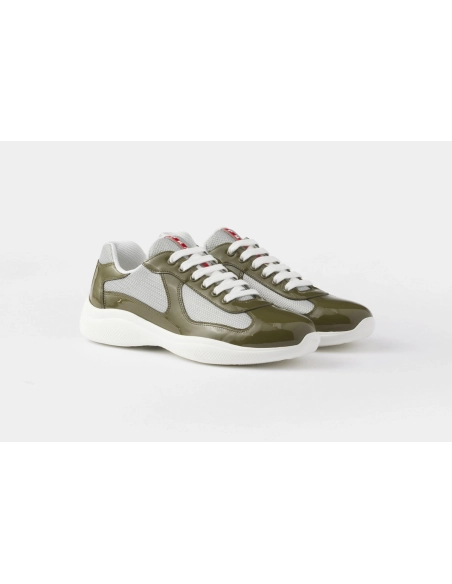 Prada Americas Cup sneakers Patent leather Brown
