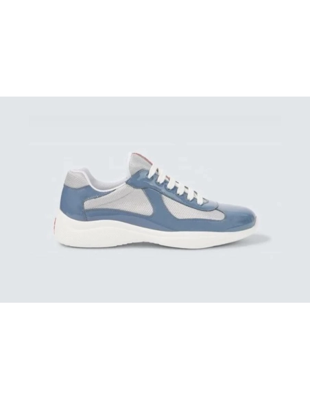 Prada Americas Cup sneakers Patent leather Light Blue