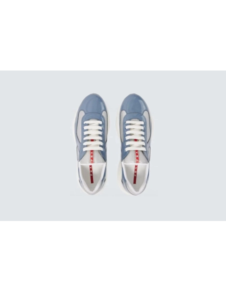 Prada Americas Cup sneakers Patent leather Light Blue