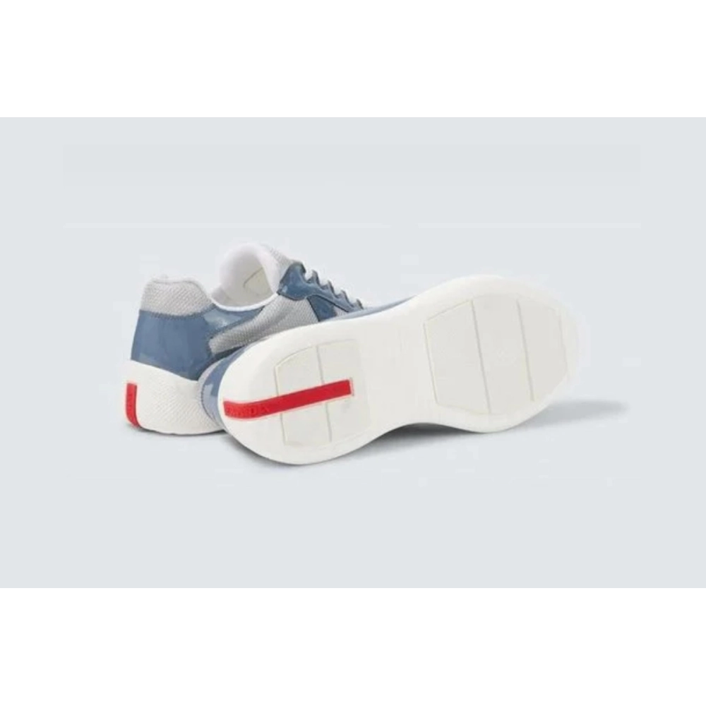 Prada Americas Cup sneakers Patent leather Light Blue